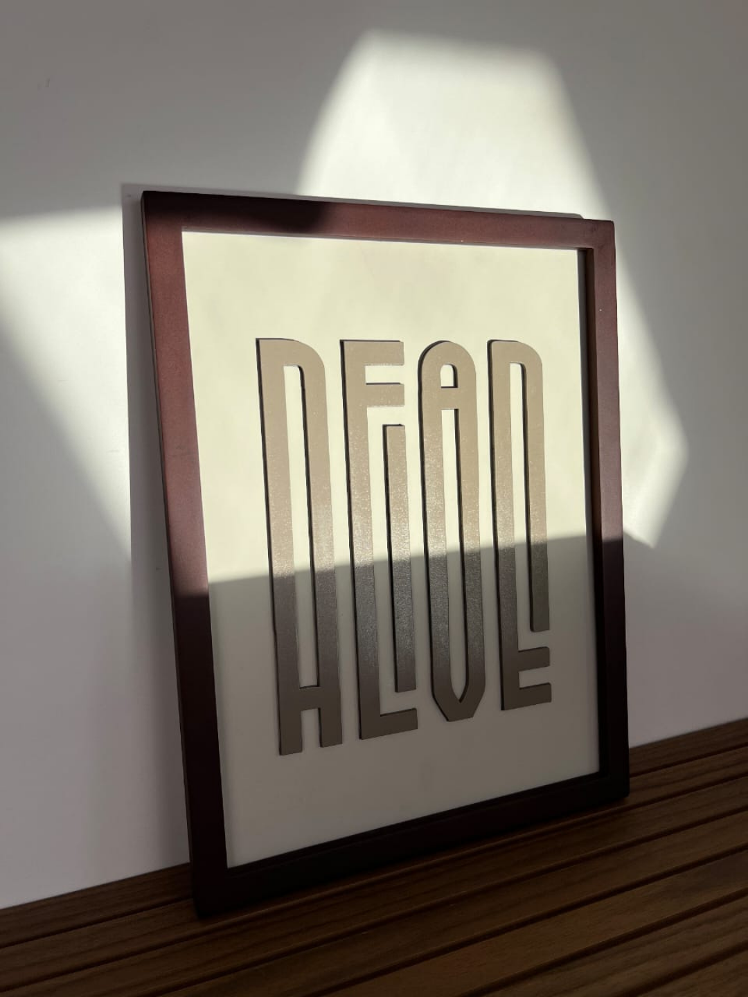 DEAD and ALIVE - Wall Art