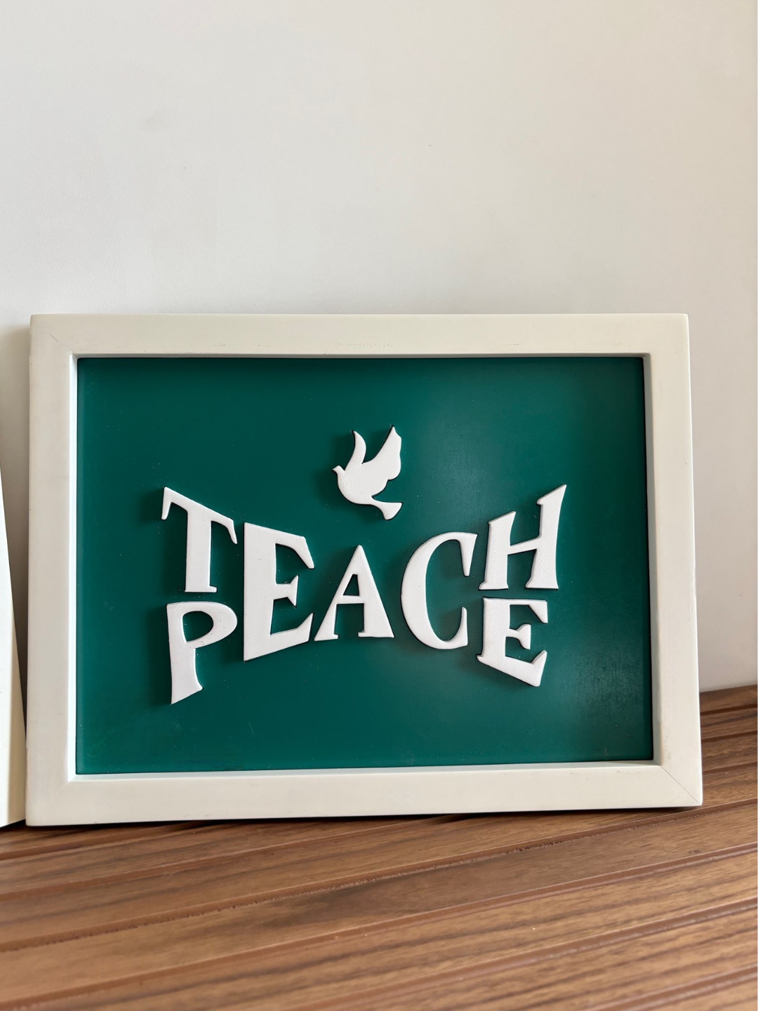 TEACH PEACE - Wall Art