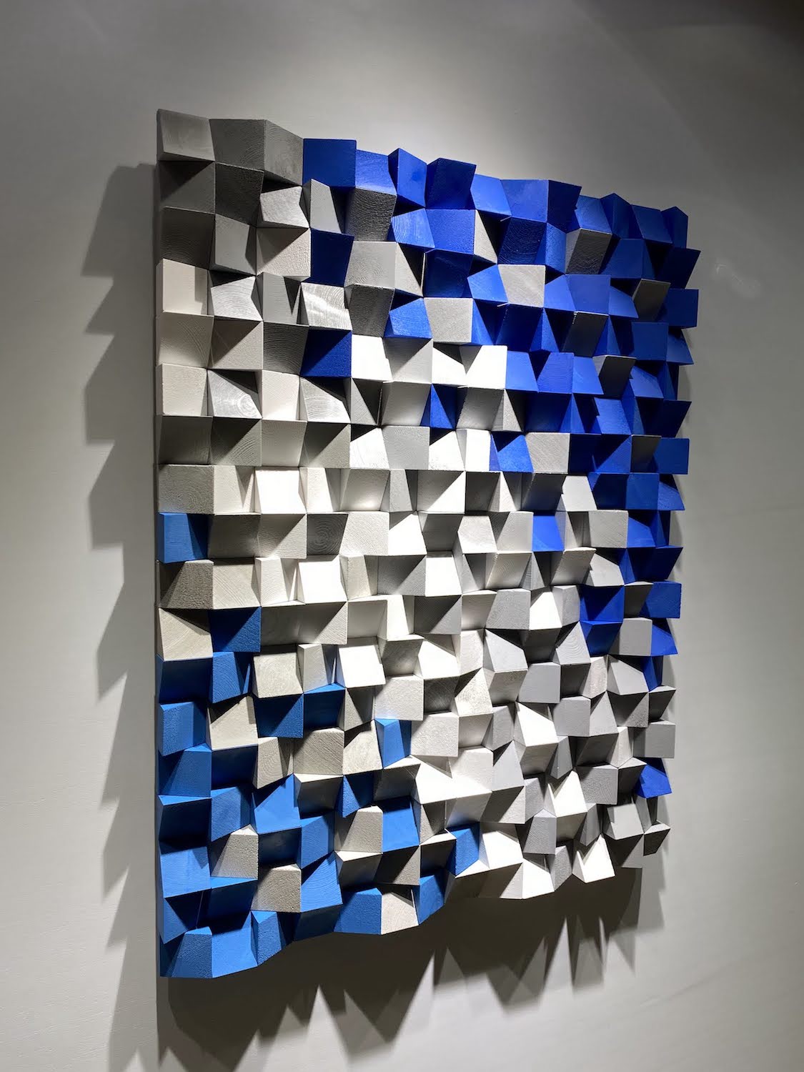 3d Mosaic Wood Art by Woodeometry