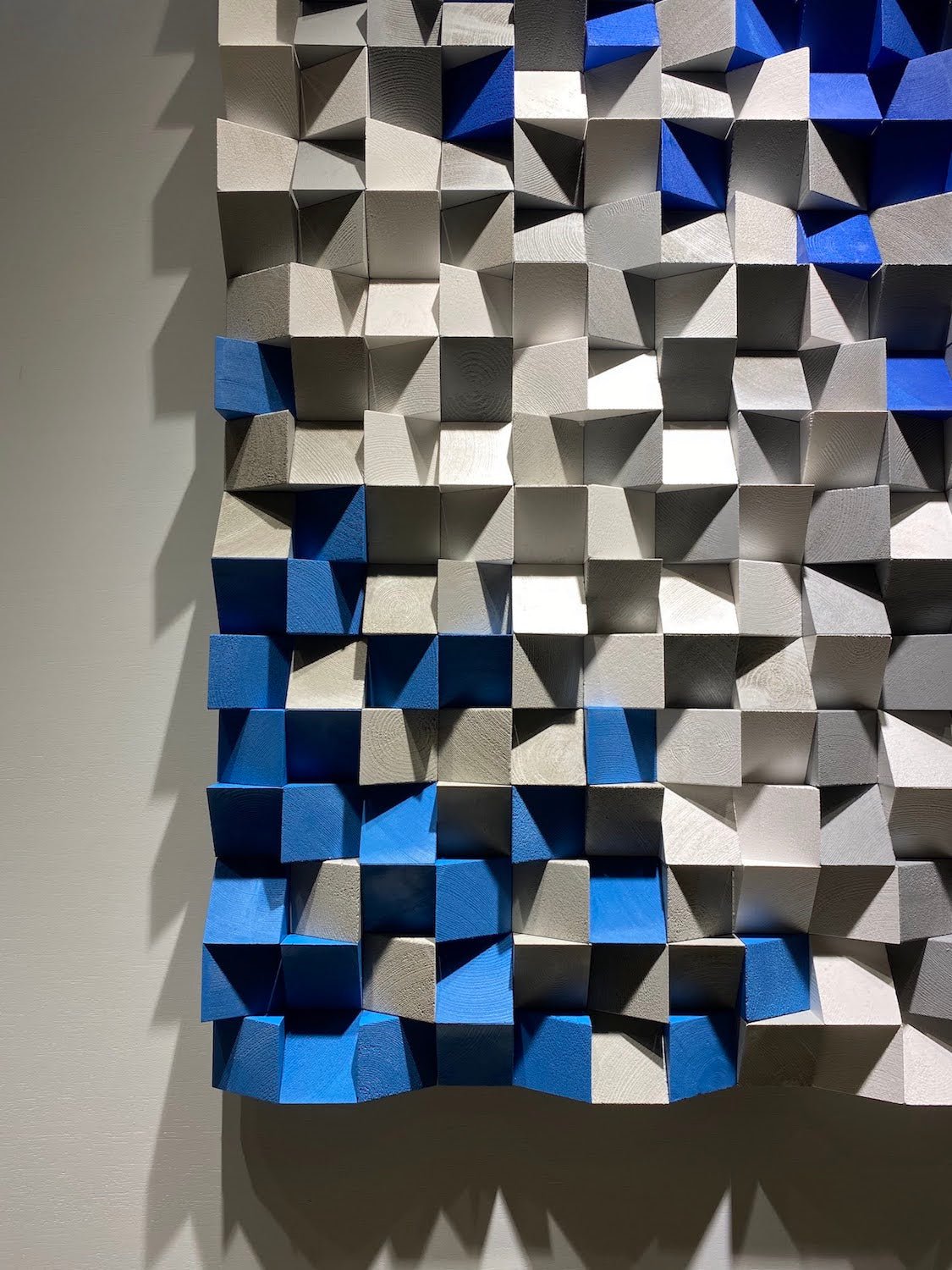 3d Mosaic Wood Art by Woodeometry