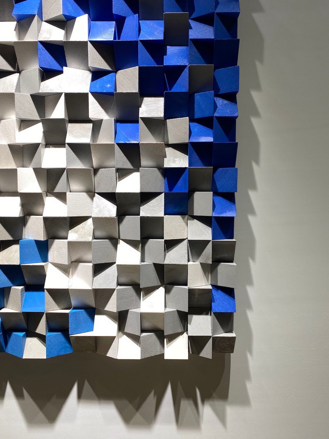 3d Mosaic Wood Art by Woodeometry