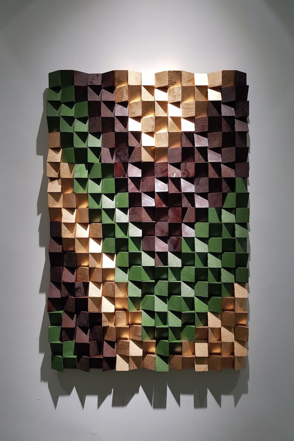 3d Wall Sculpture by Woodeometry