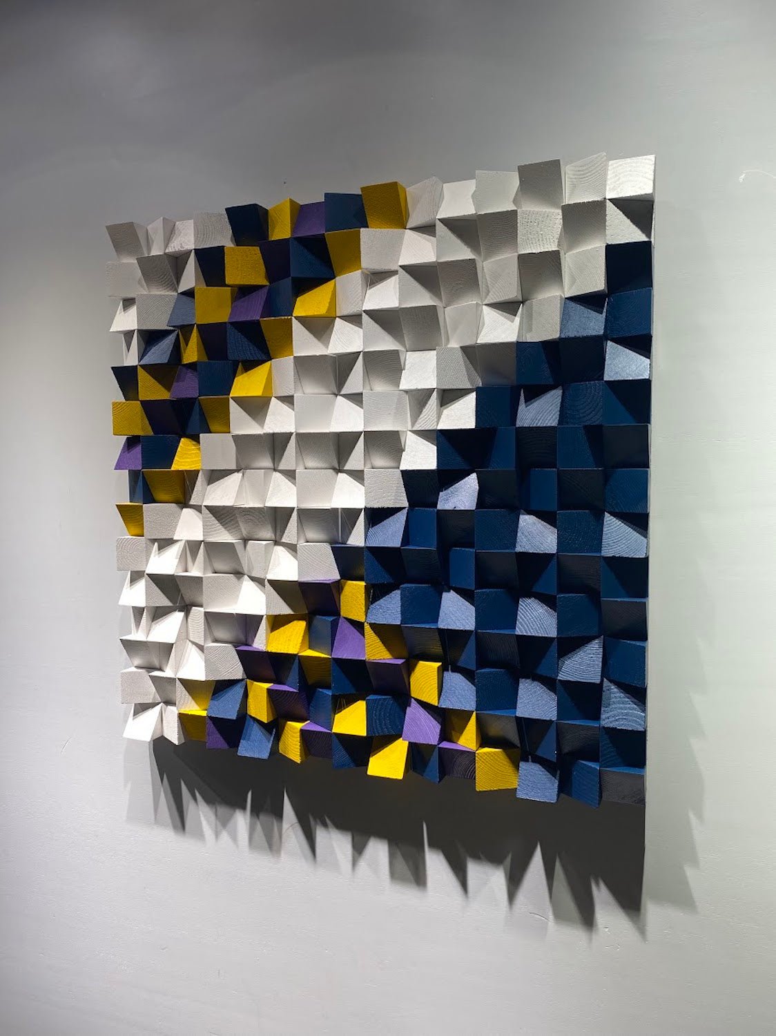 3d Wood Sound Diffuser by Woodeometry