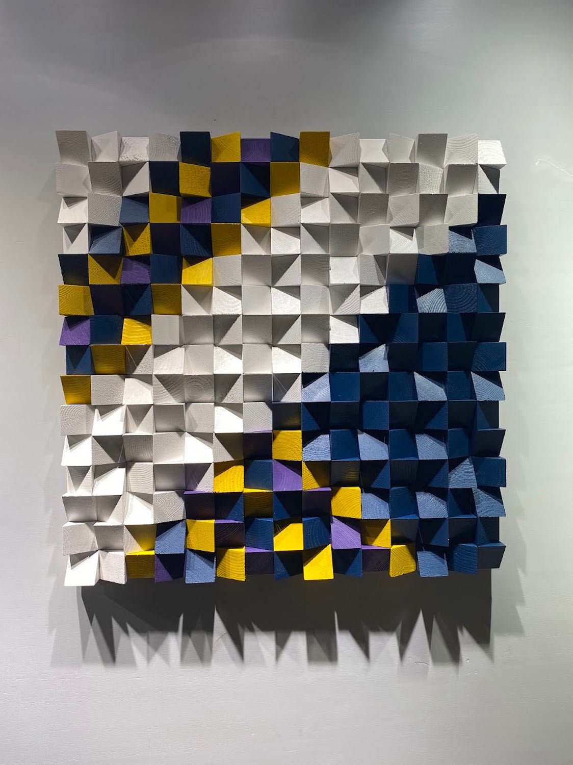 3d Wood Sound Diffuser by Woodeometry