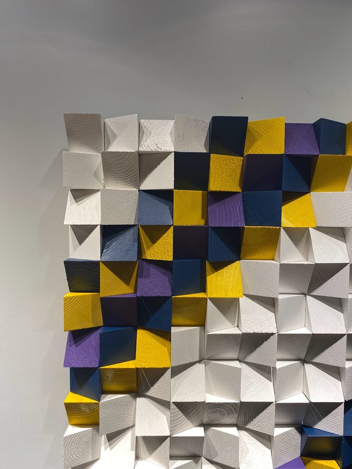 3d Wood Sound Diffuser by Woodeometry