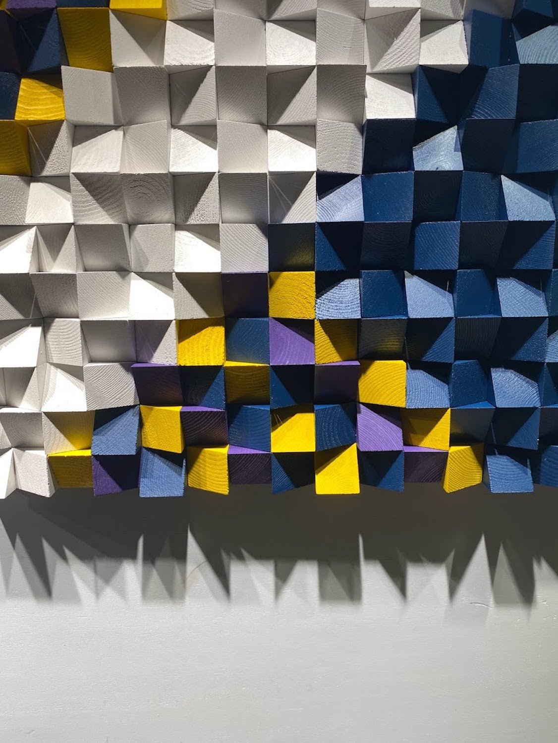 3d Wood Sound Diffuser by Woodeometry