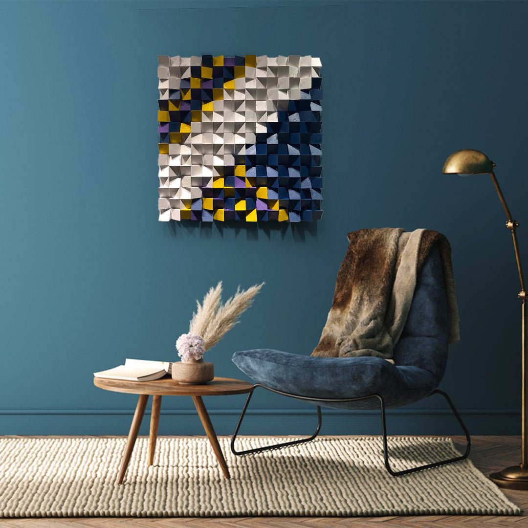 3d Wood Sound Diffuser