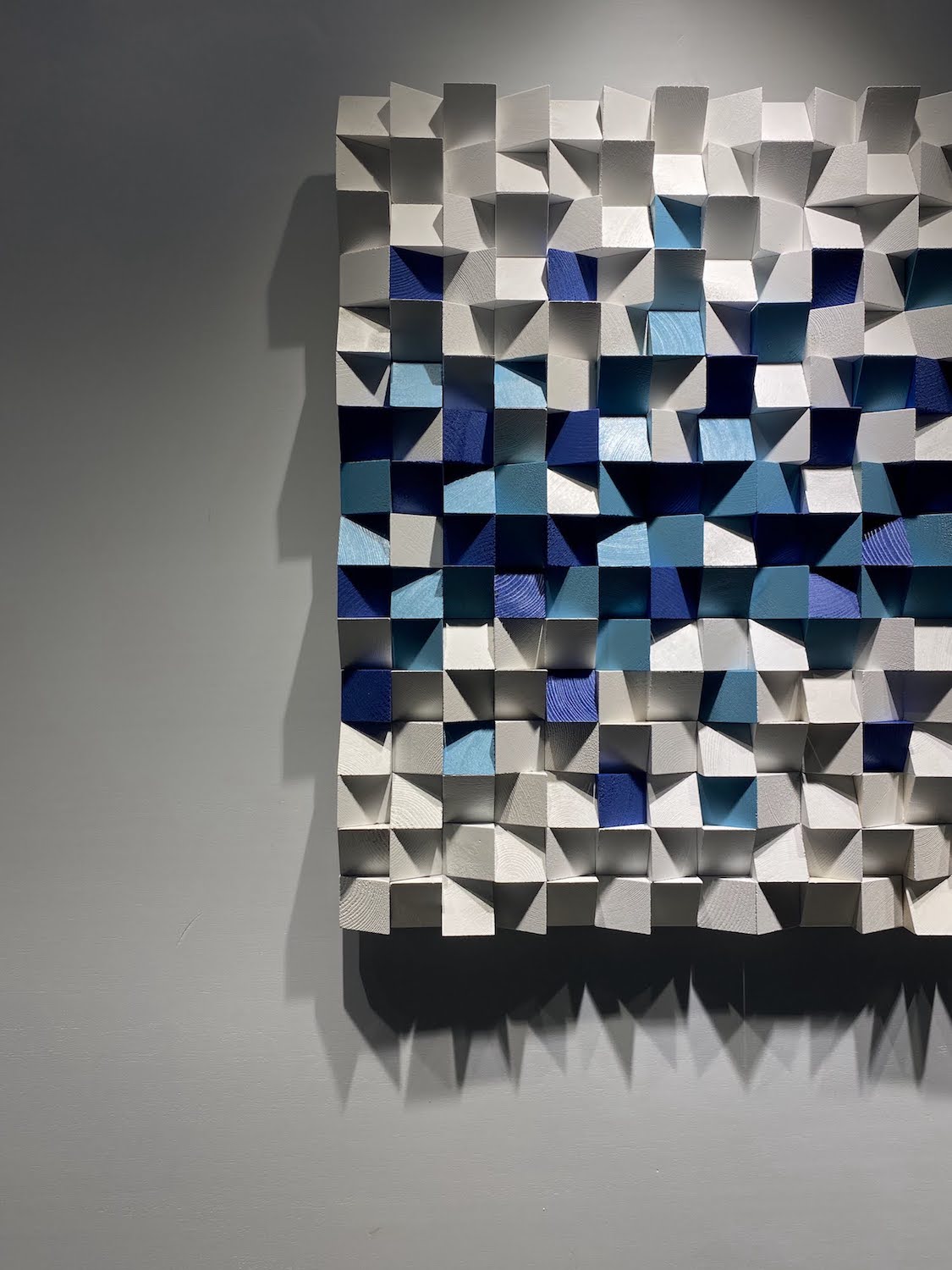 3d Wood Wall Hanging by Woodeometry