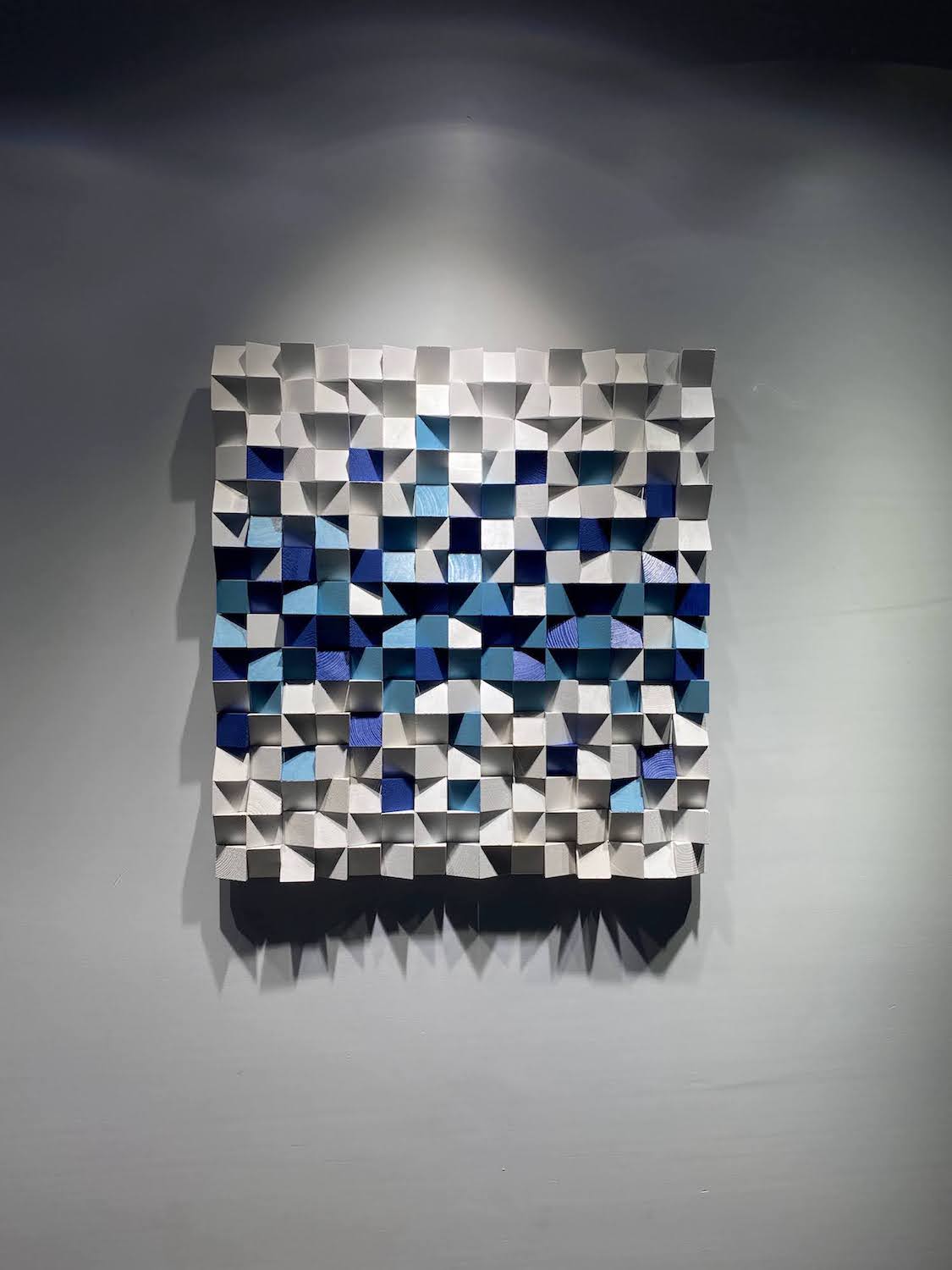 3d Wood Wall Hanging by Woodeometry