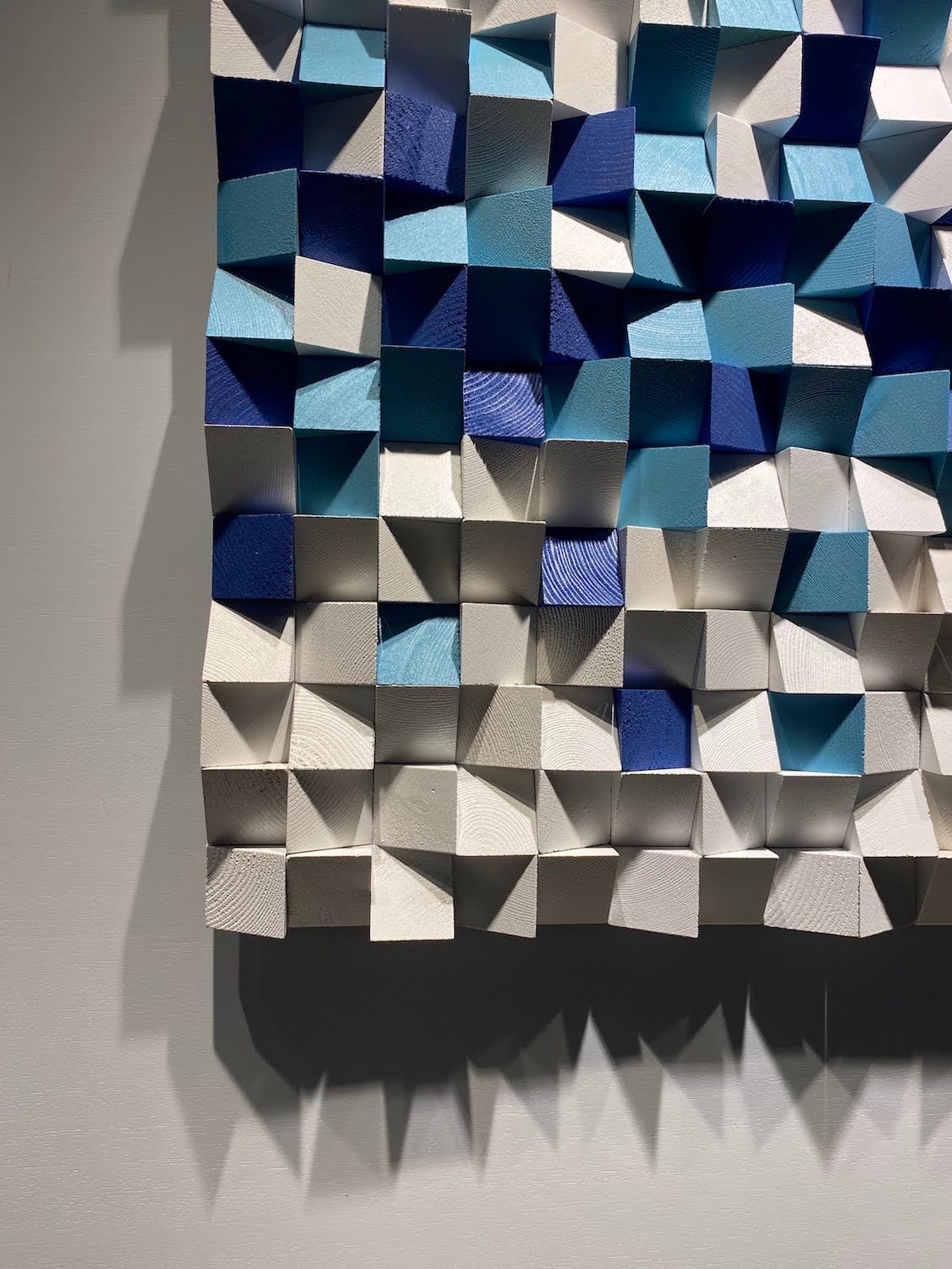 3d Wood Wall Hanging by Woodeometry