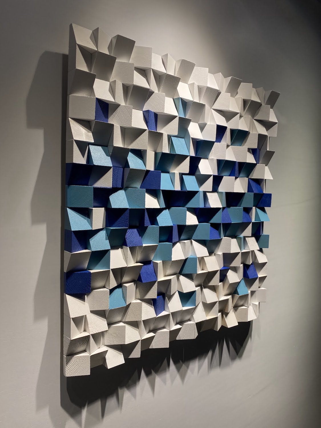 3d Wood Wall Hanging by Woodeometry