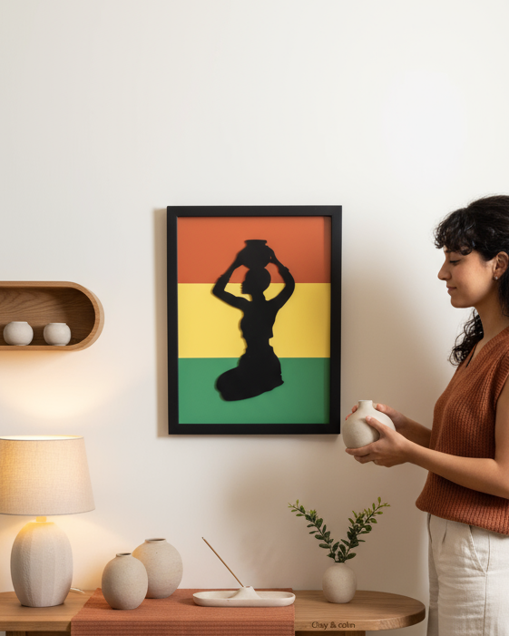 African Lady - Wall Art