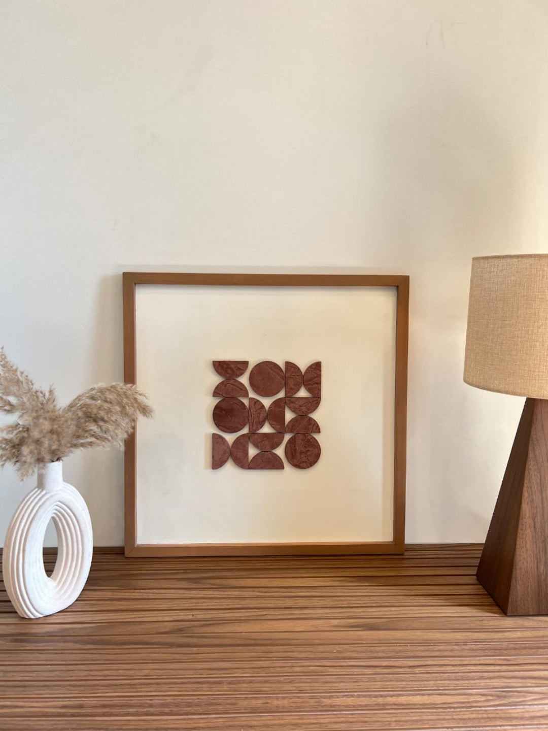 Bauhaus Centered - Wooden Wall Art