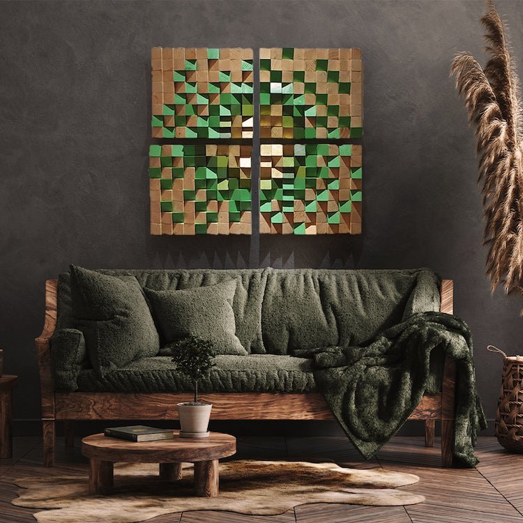 Modern Wood Art by Woodeometry