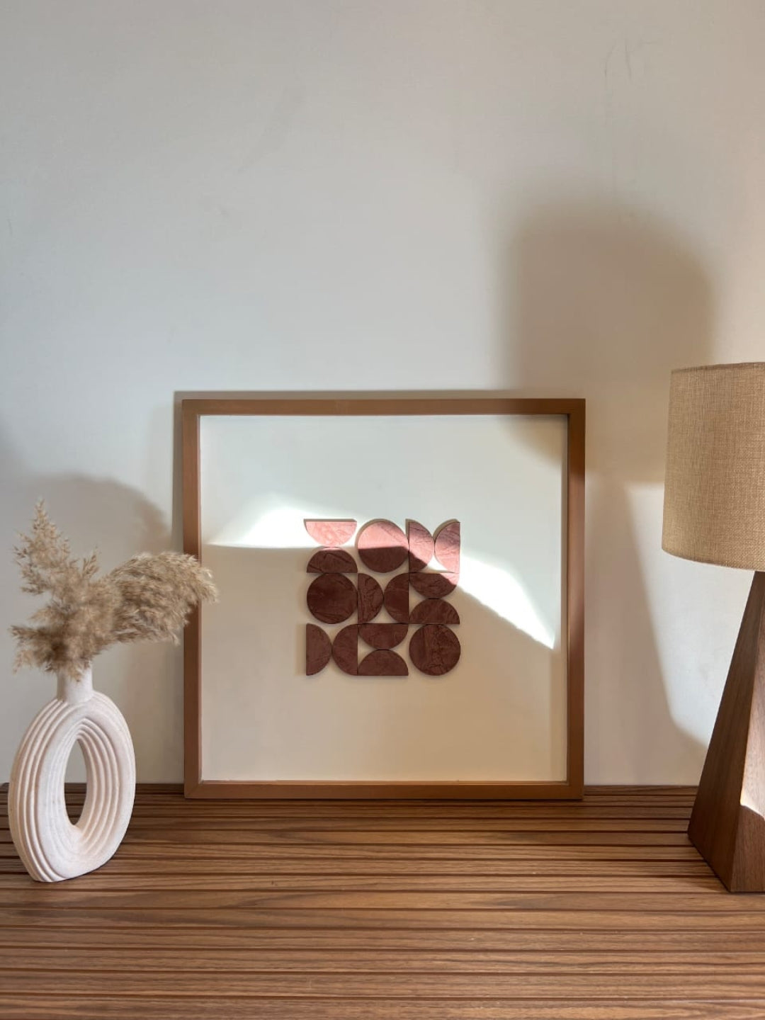 Bauhaus Centered - Wooden Wall Art