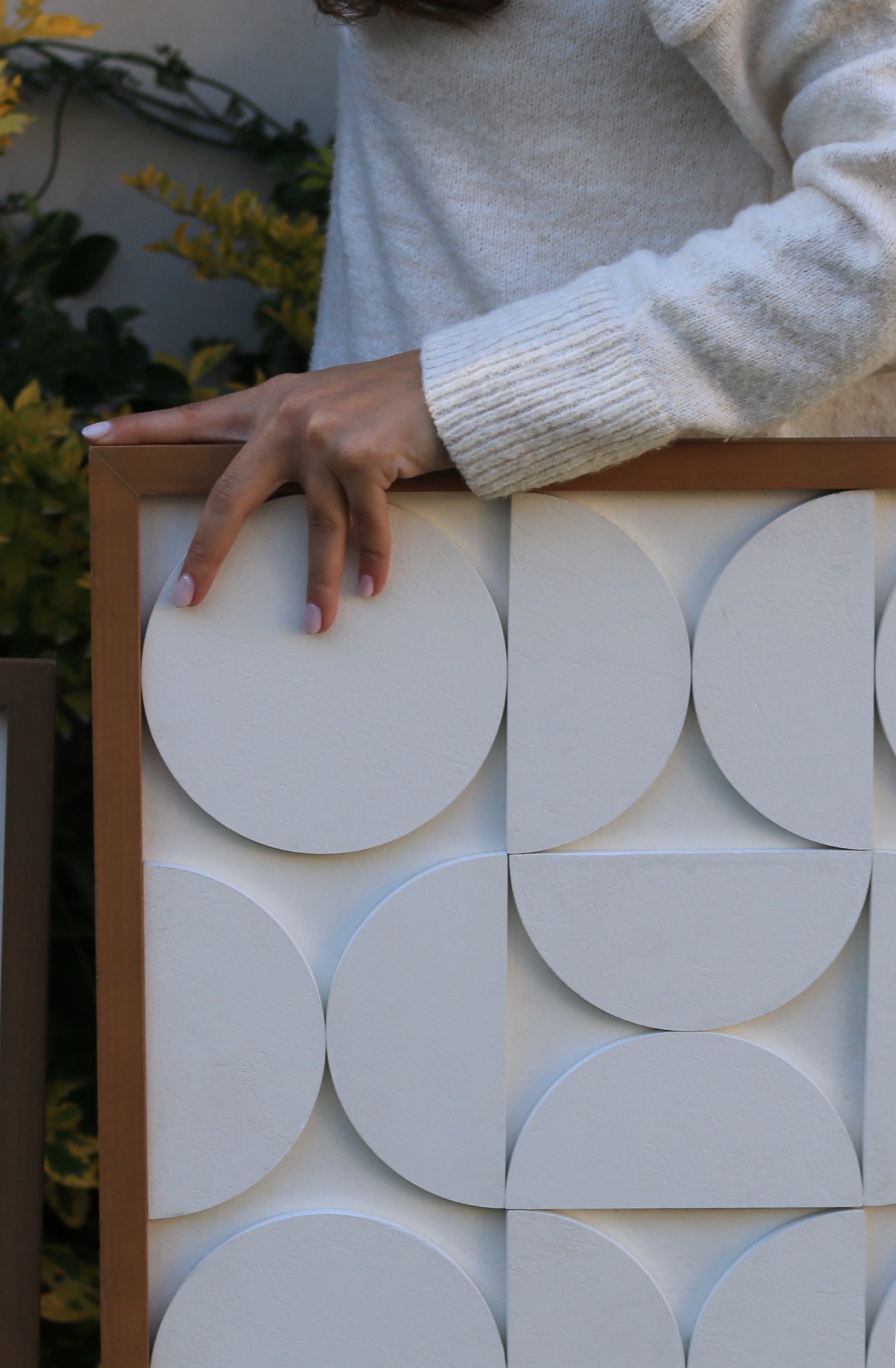 Bauhaus-All over - Wooden Wall Art
