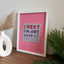SORRY I'M NOT GOOD AT PEOPLE-ING - Wall Art