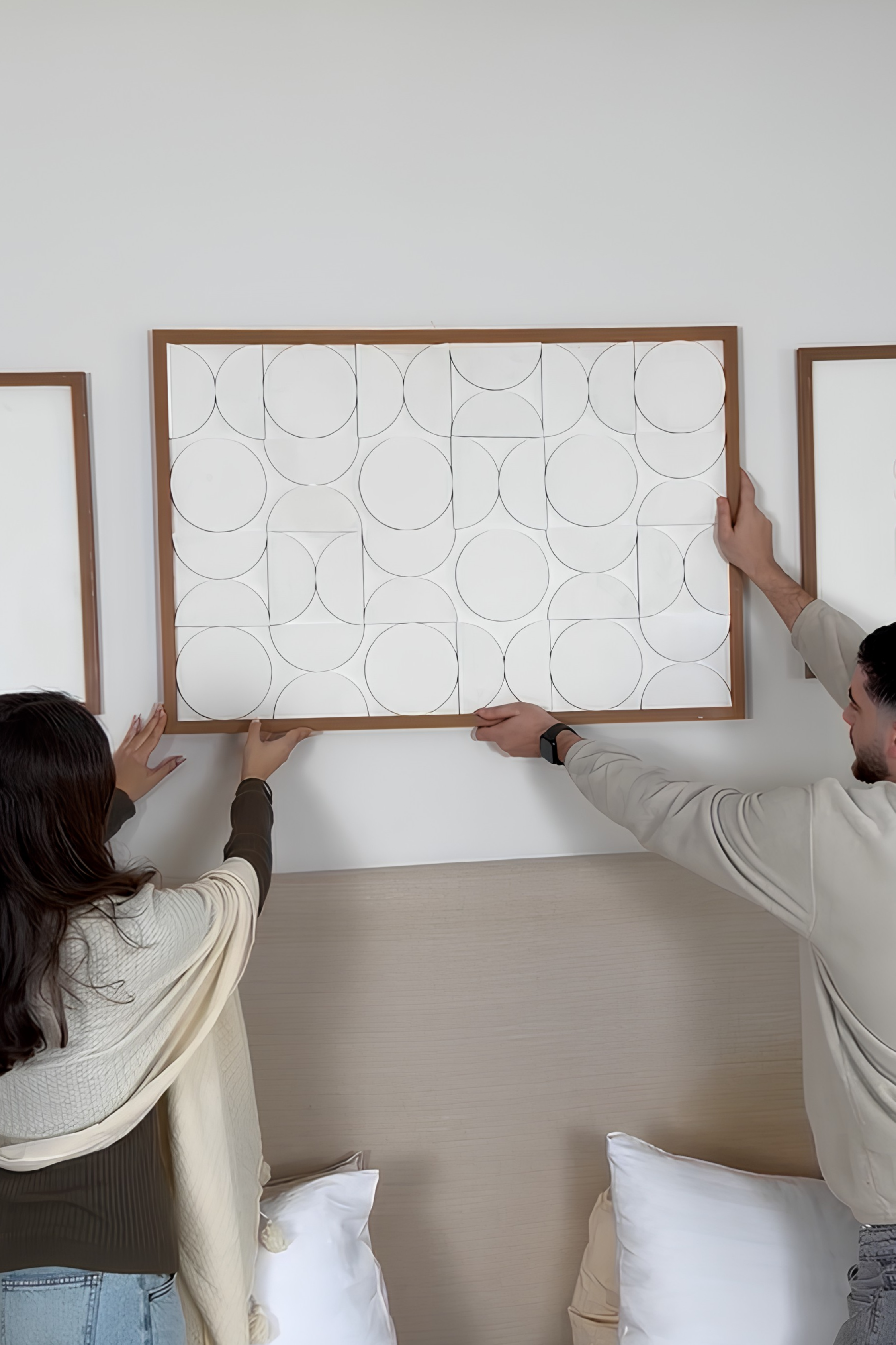 Bauhaus-All over - Wooden Wall Art