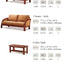 Barcelona Wooden Sofa Set Sophistication in Cream, Pear & LE 9919