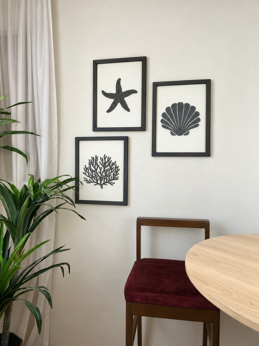 Beachside Trio - Wooden Wall Art