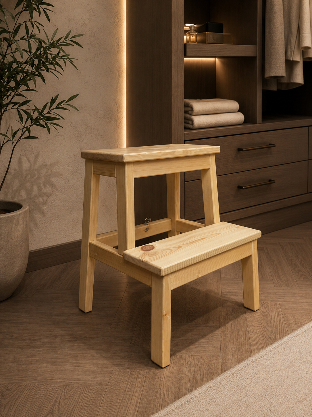Wooden Step Stool