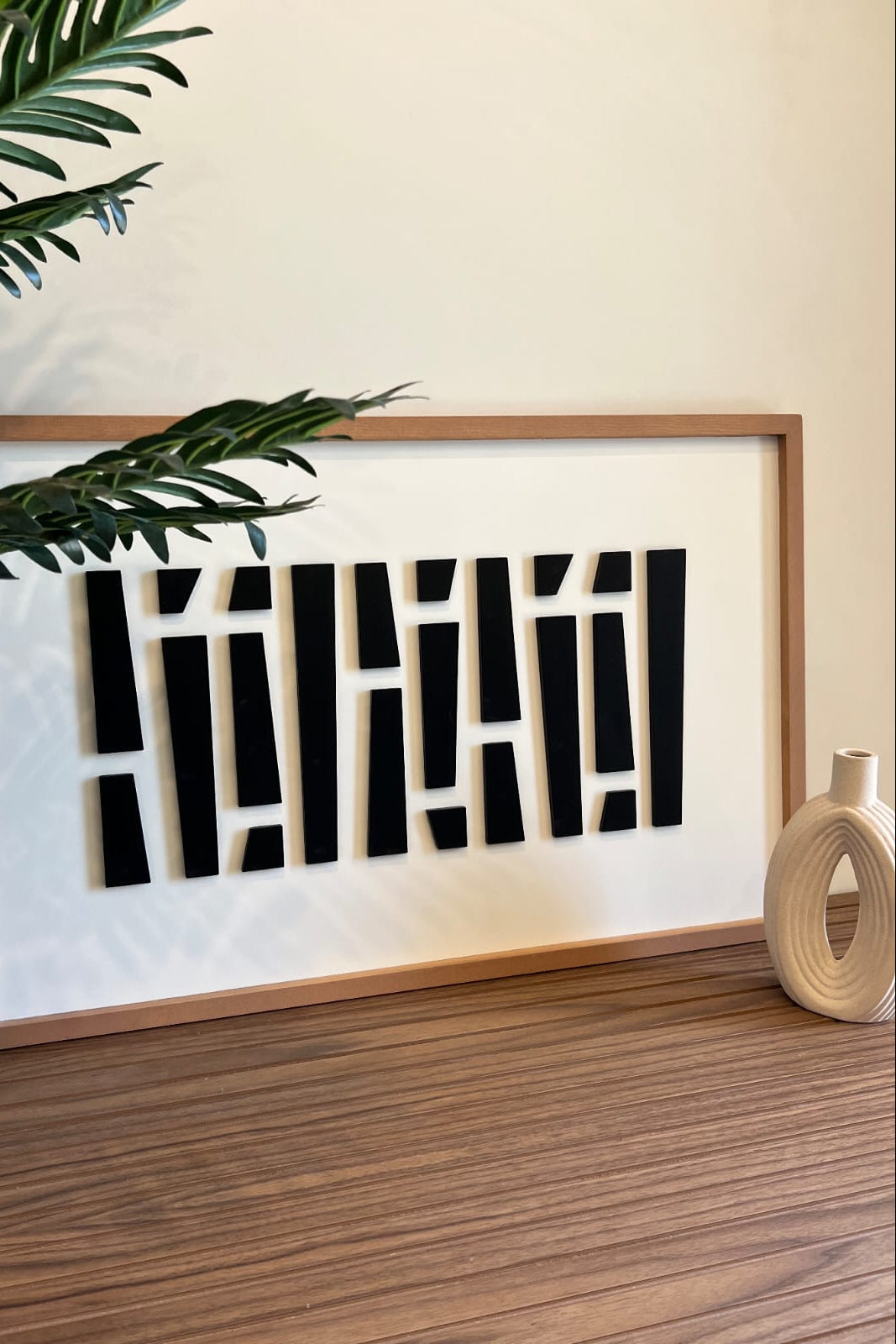 Oblique - Wooden Wall Art
