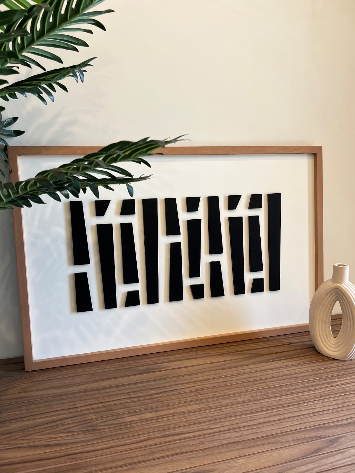 Oblique - Wooden Wall Art