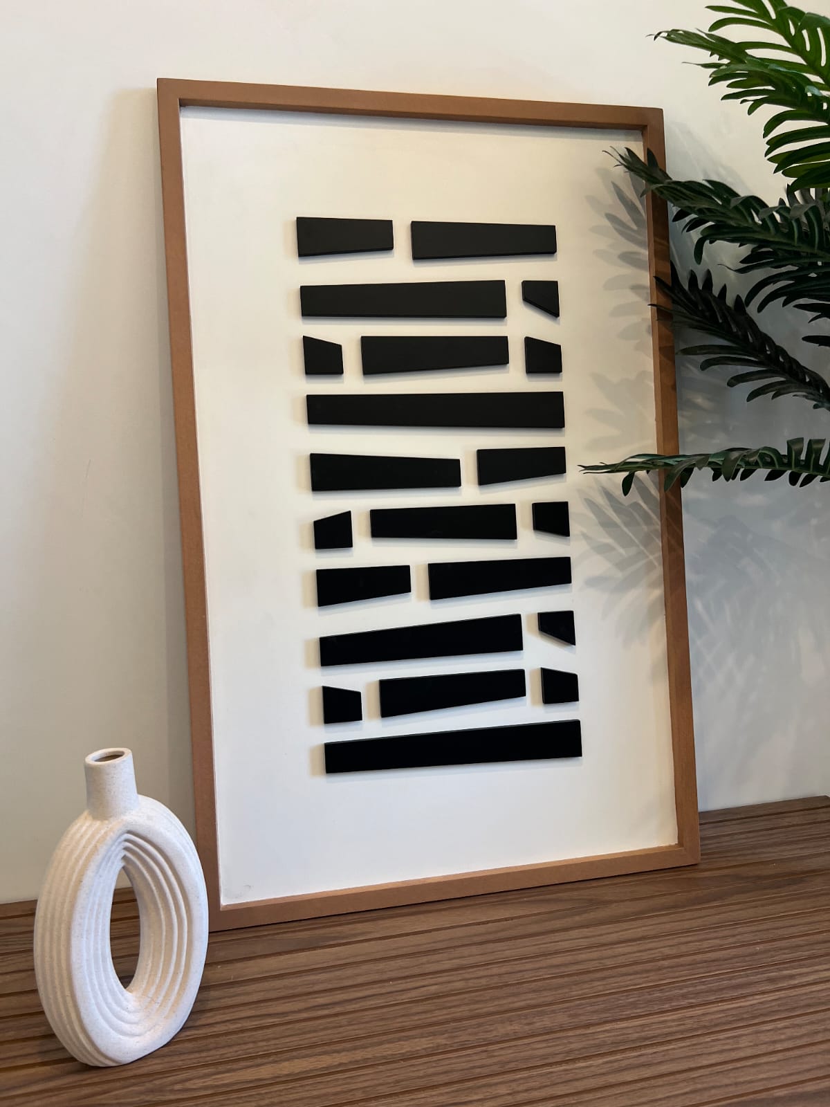 Oblique - Wooden Wall Art