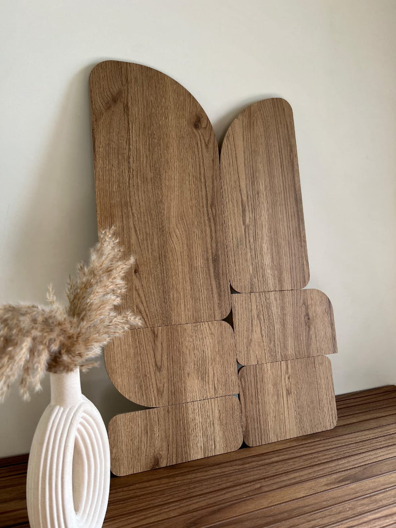 Curva - Oak - Wooden Wall art