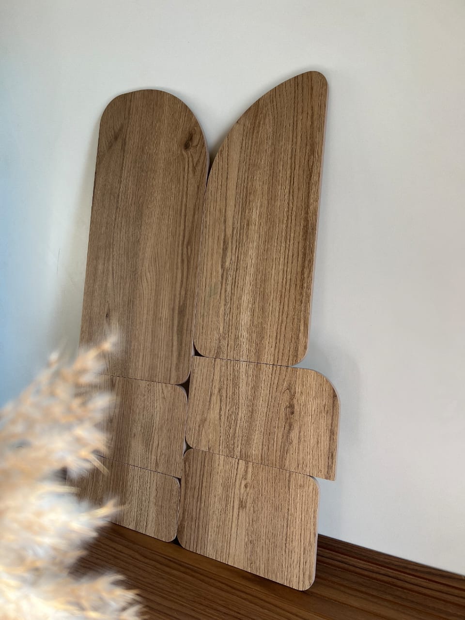 Curva - Oak - Wooden Wall art