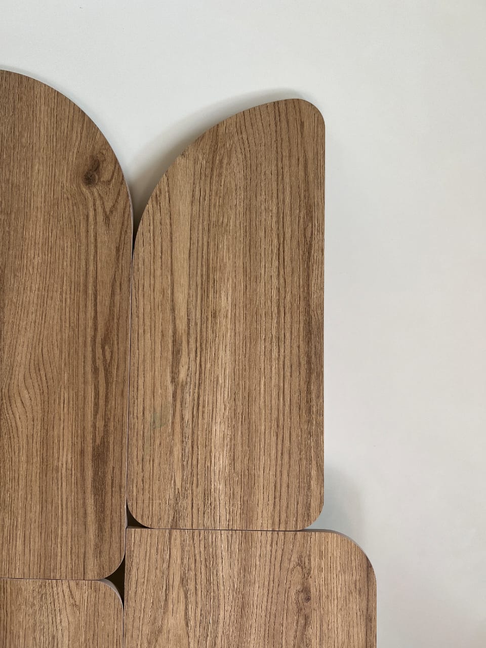 Curva - Oak - Wooden Wall art