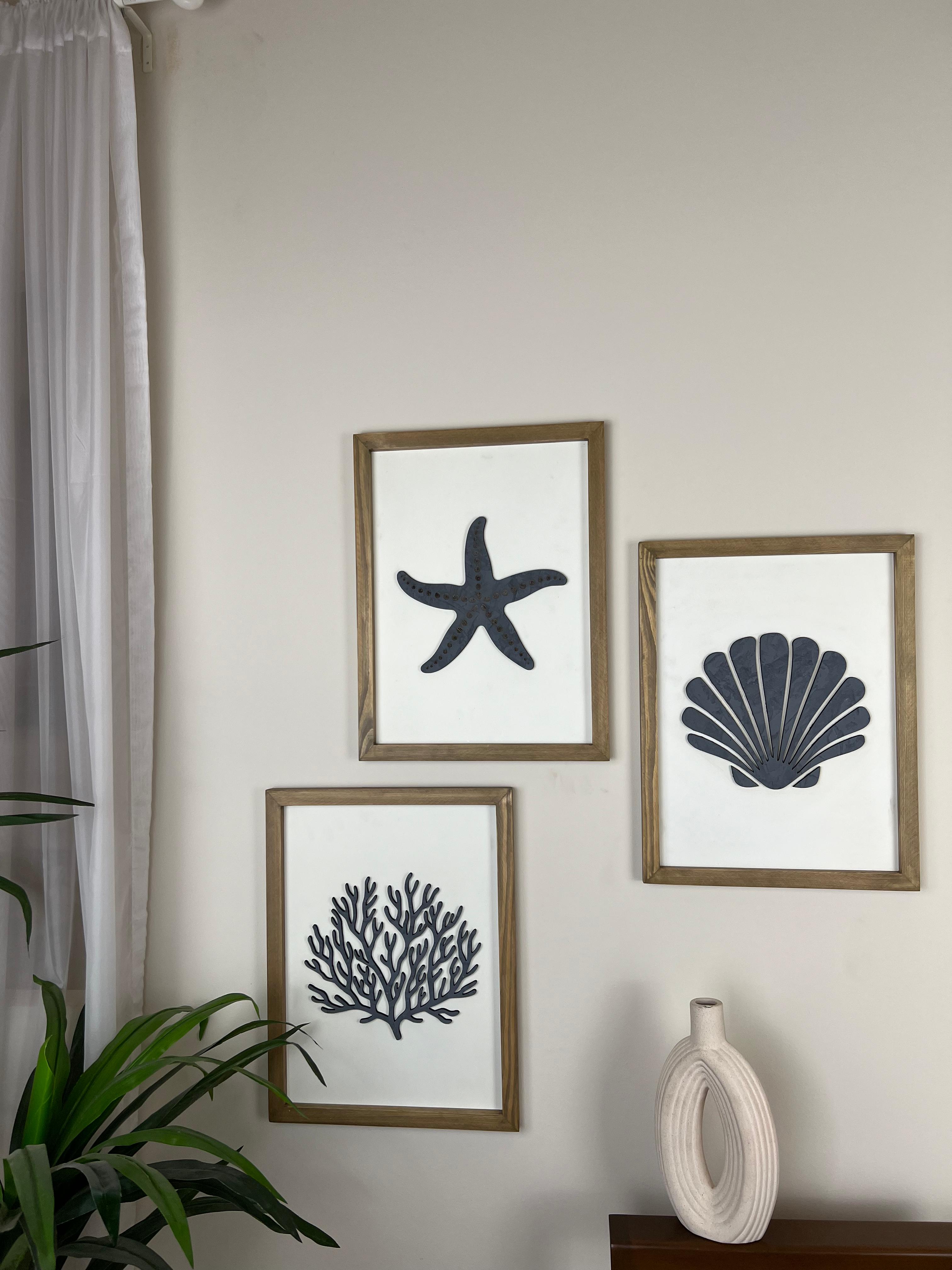 Beachside Trio - Wooden Wall Art
