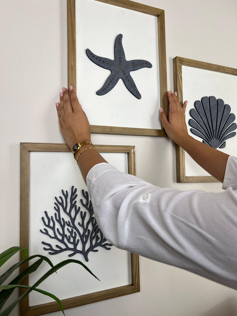 Beachside Trio - Wooden Wall Art