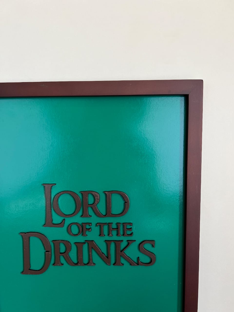 Lord of the Drinks - Wall Art