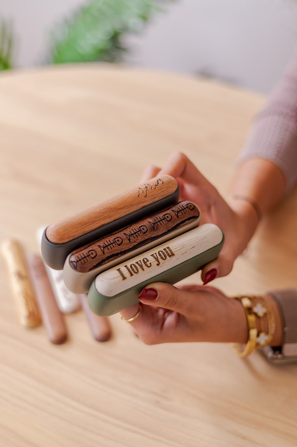 iQOS Iluma & Iluma I Curved Personalized Wooden Door