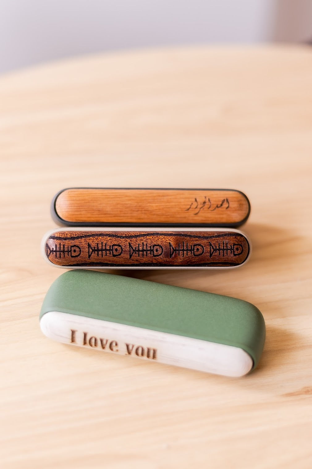 iQOS Iluma & Iluma I Curved Personalized Wooden Door