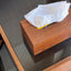 Cherry Red - Wooden Tissue Box Cover for 550 tissues