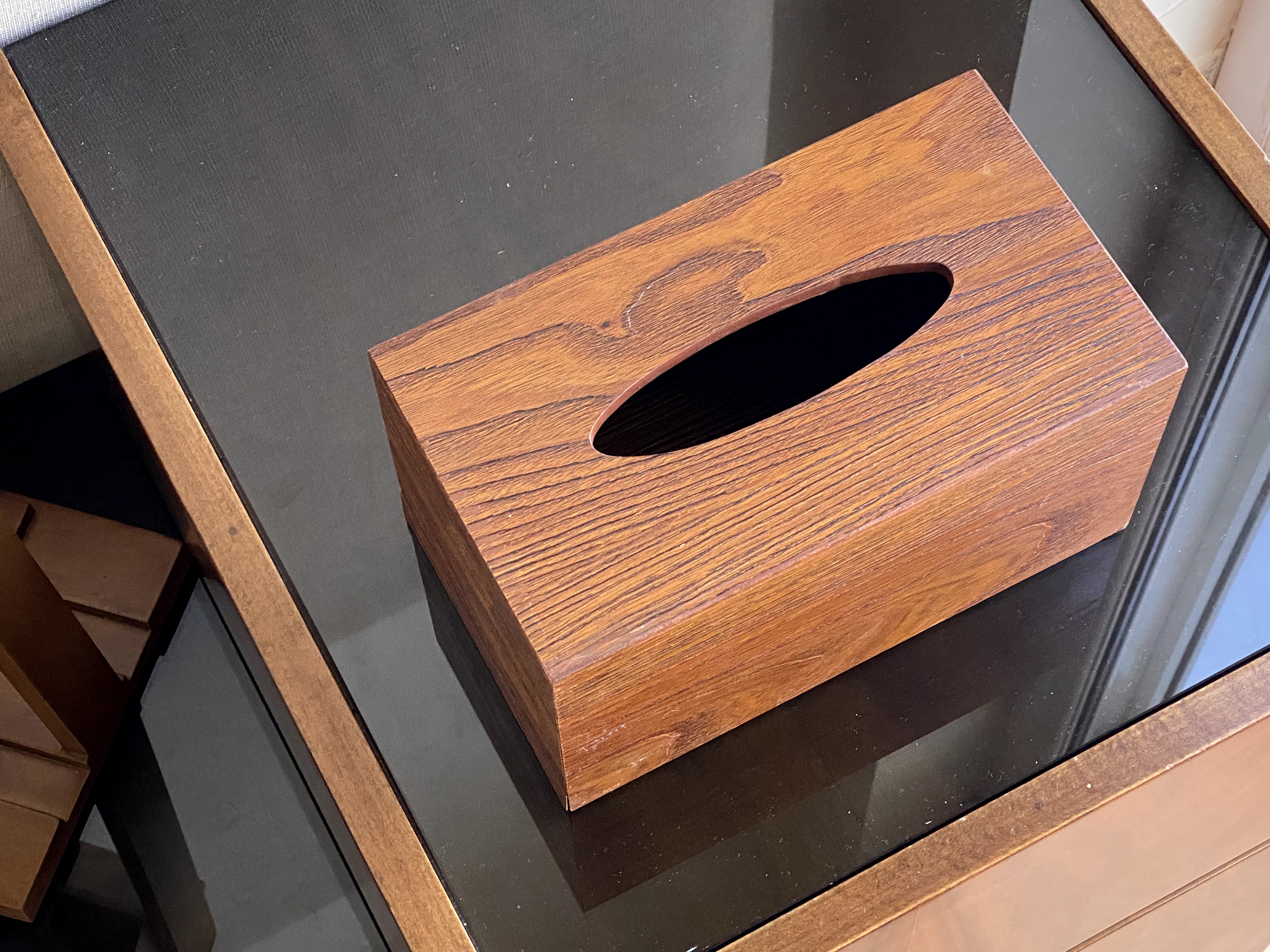 Wooden Tissue Box Cover for 550 tissues