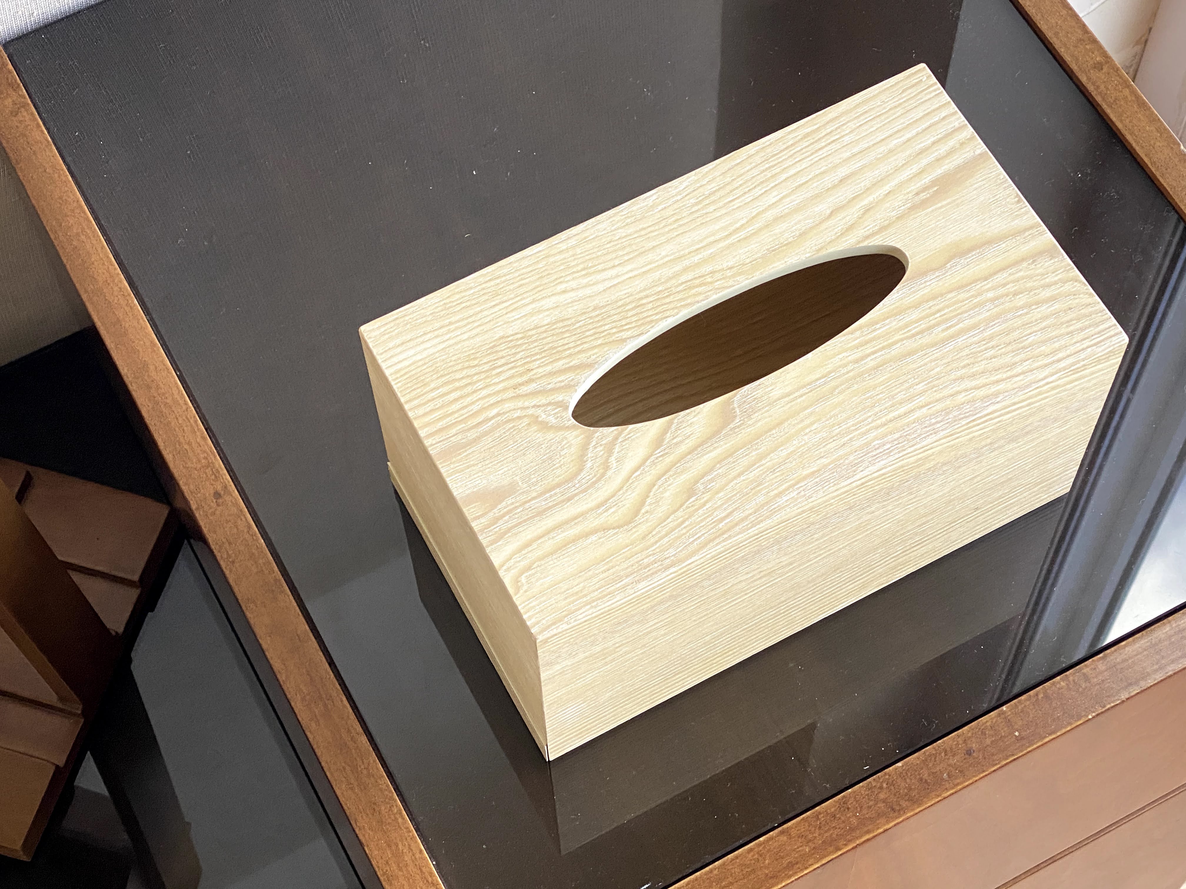 Wooden Tissue Box Cover for 550 tissues
