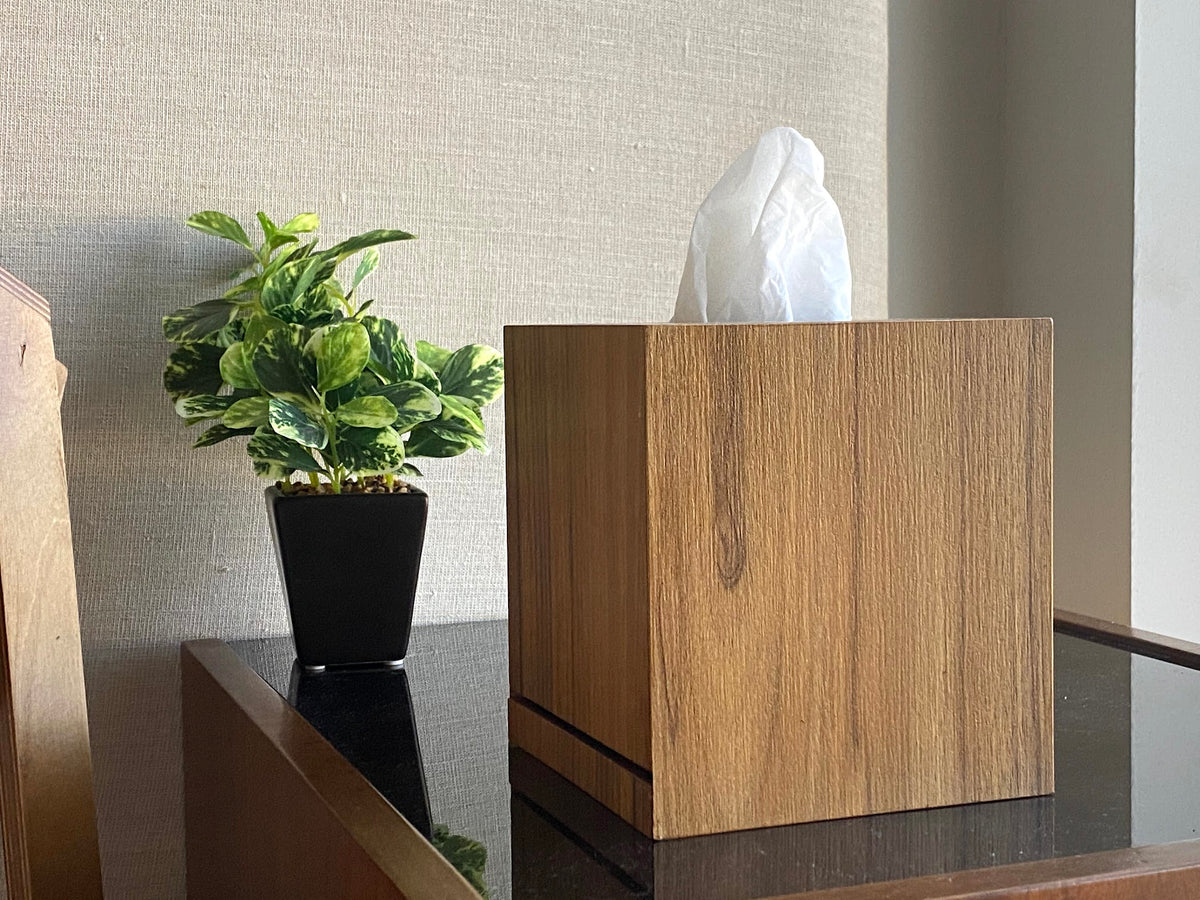 Square Tissue Box 13x14 cms