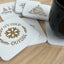 Wooden Christmas Coasters - Set of 6