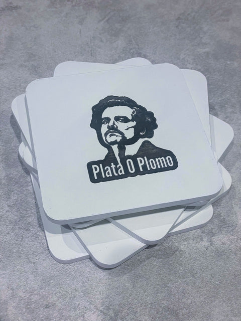 Set of 6 Narcos Inspired Coasters
