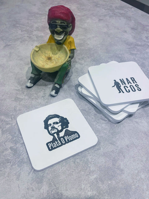 Set of 6 Narcos Inspired Coasters
