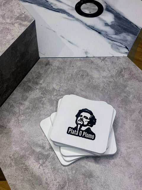 Set of 6 Narcos Inspired Coasters