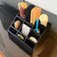 Wooden Shoe Shine Kit Holder- Solid black