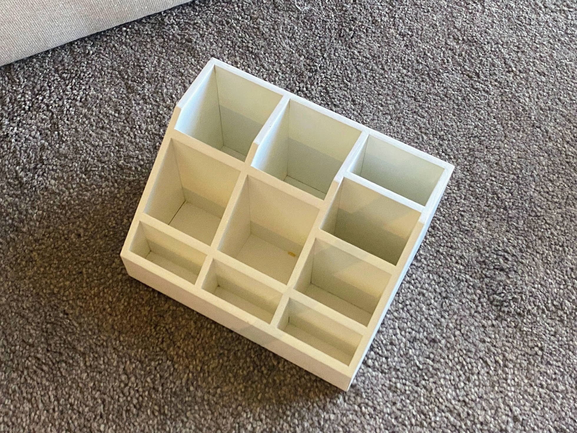 Multipurpose Wooden Organizer - Cream