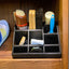 Wooden Shoe Shine Kit Holder- Solid black