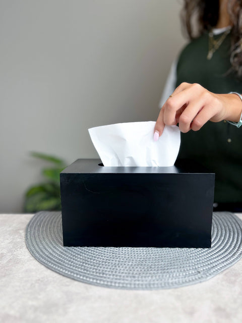 Wooden Tissue Box Cover