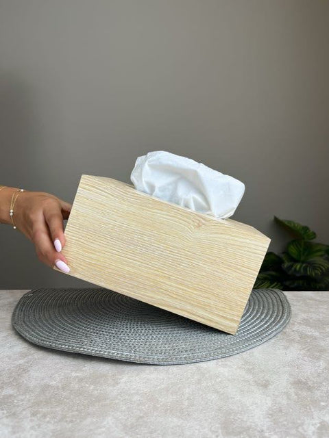 Wooden Tissue Box Cover for 550 tissues