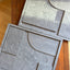 The Mono Set - In Washed Blue - Wooden Wall Art